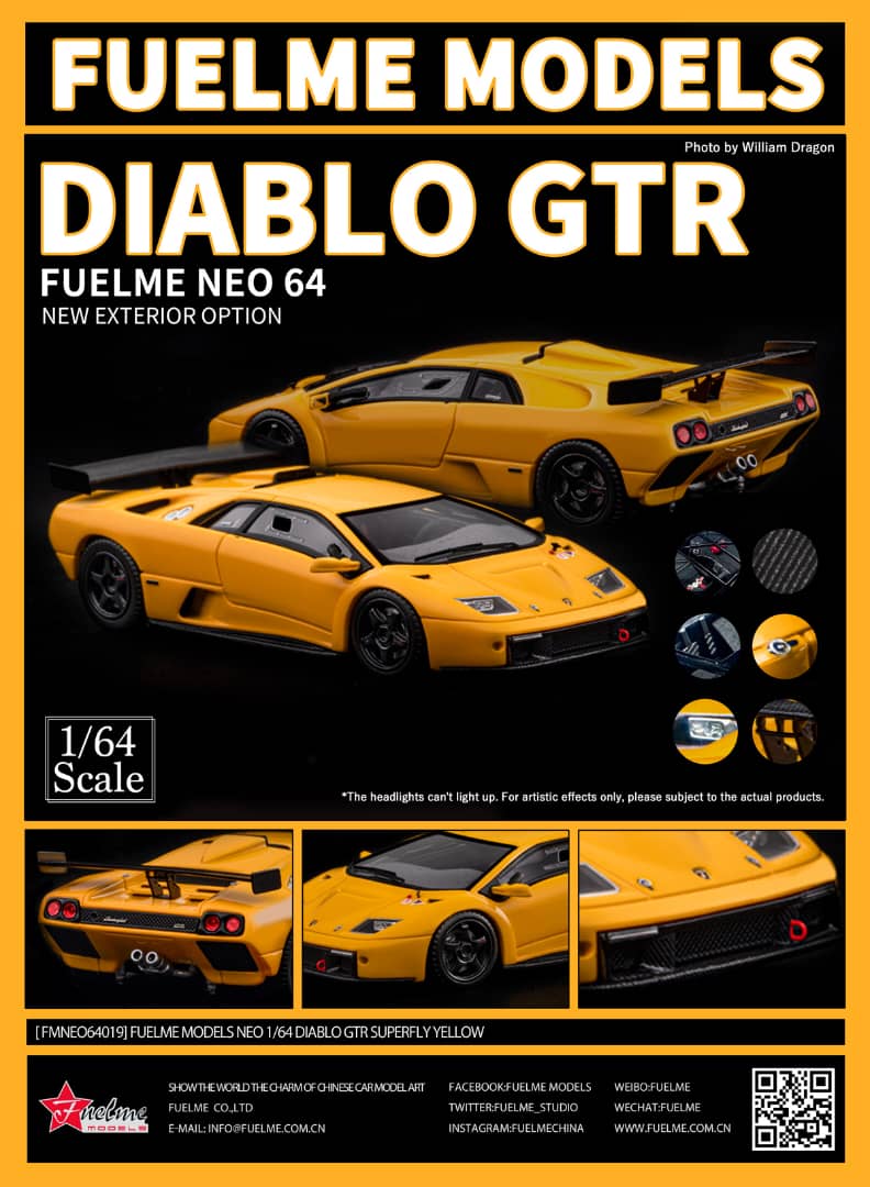 Fuel Me 1/64 Diablo GTR