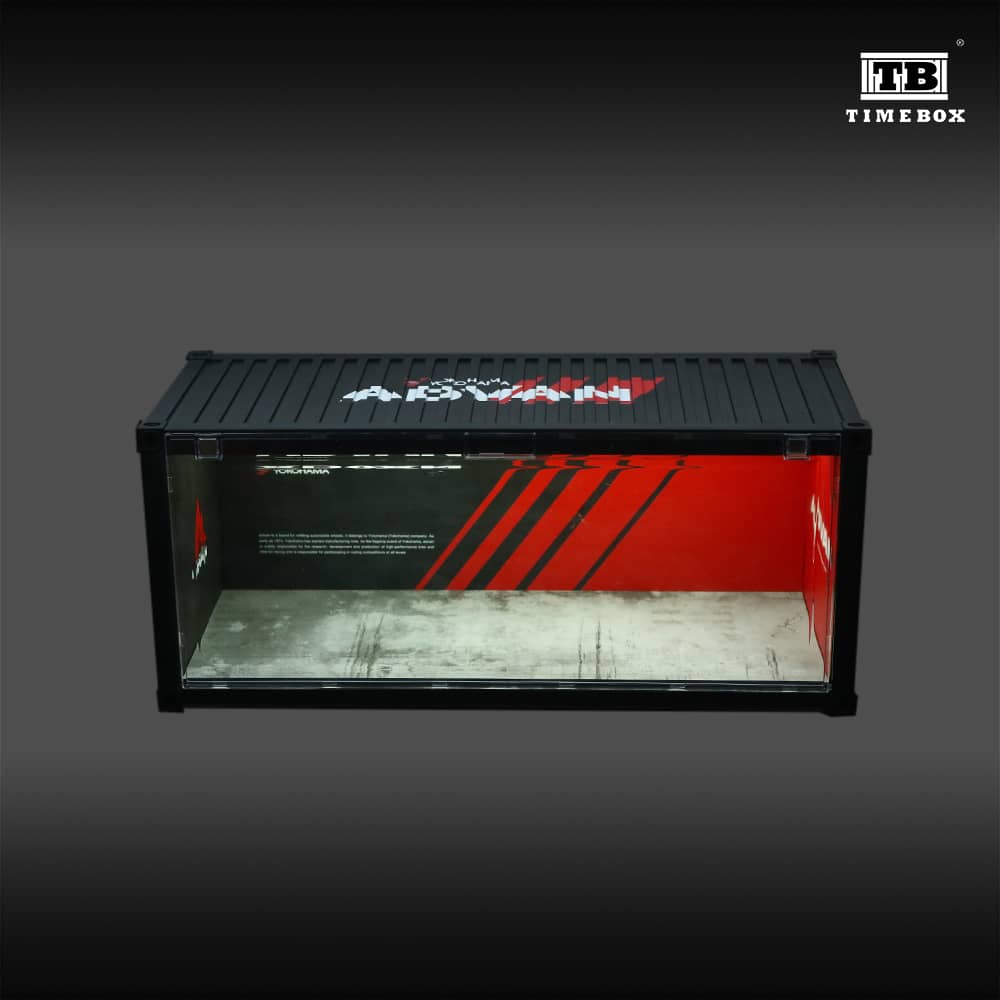 Time Box x MoreArt 1/64 ABS Container - Advan Livery