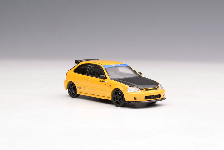 Motorhelix 1/64 Intern Series 1:64 Honda/Spoon/Mugen Civic Type-R EK94 Carbon-Hood
