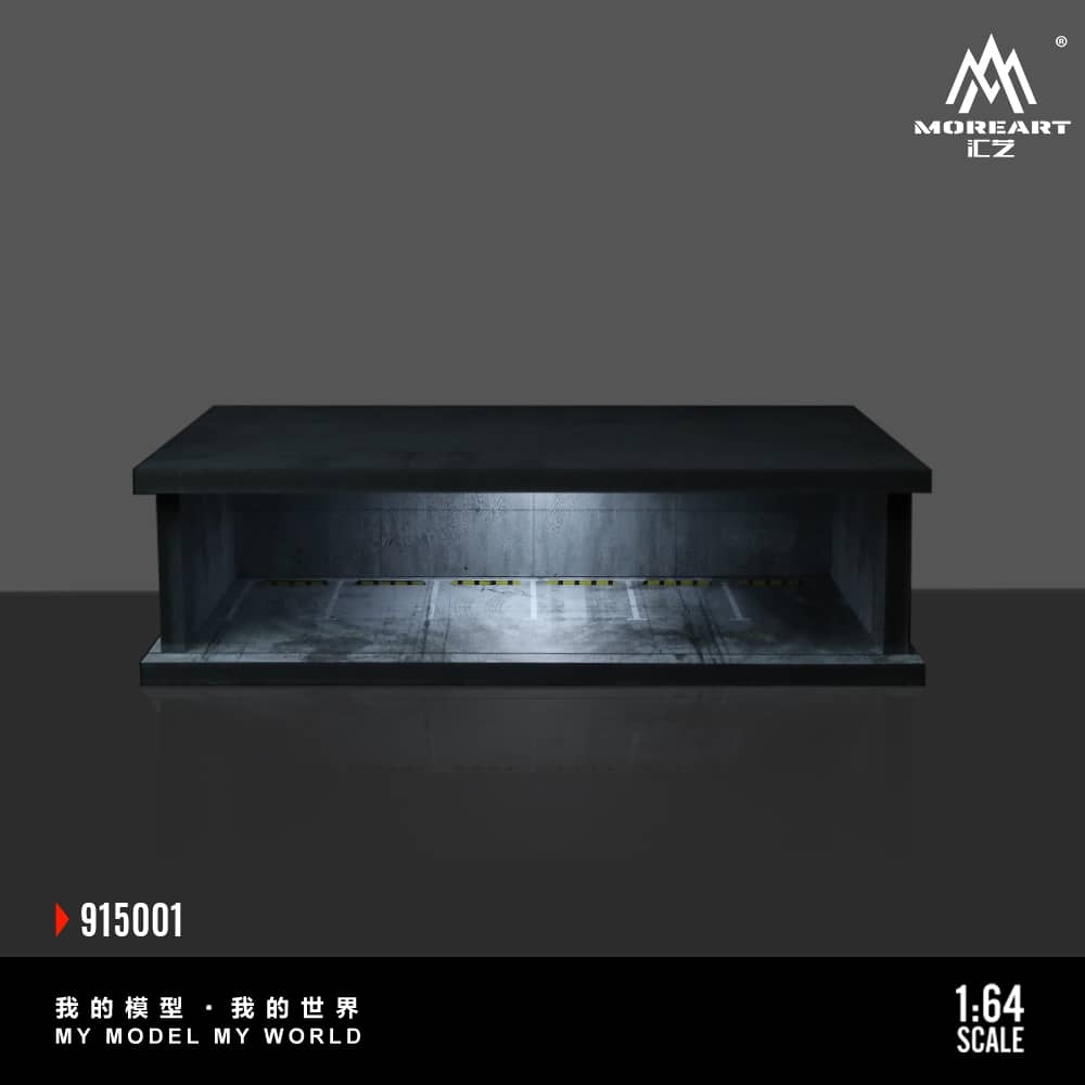 MoreArt 1/64 ABS Underground Parking Lot (MO915001)