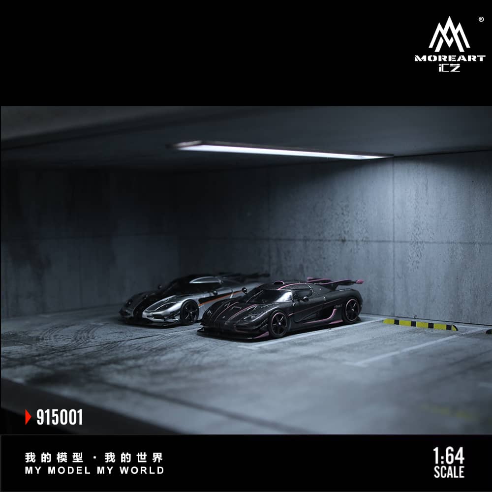 MoreArt 1/64 ABS Underground Parking Lot (MO915001)