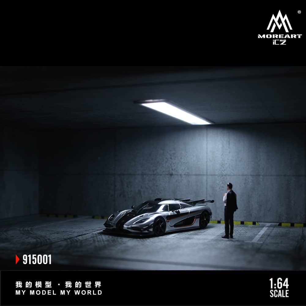 MoreArt 1/64 ABS Underground Parking Lot (MO915001)