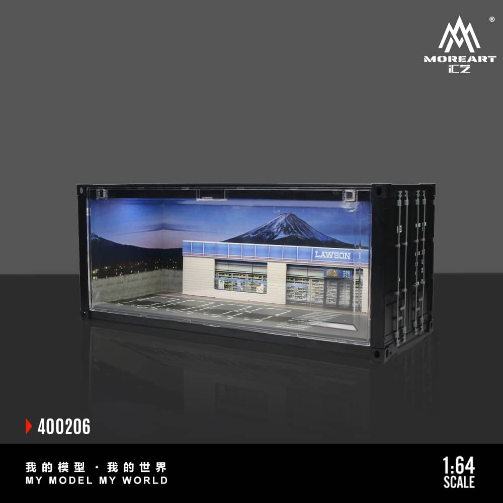 MoreArt 1/64 ABS Container - Lawson Mt Fuji(MO400206)
