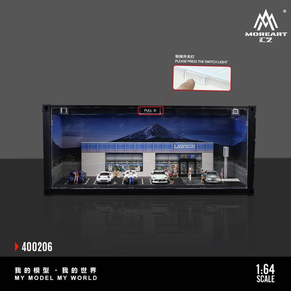 MoreArt 1/64 ABS Container - Lawson Mt Fuji(MO400206)