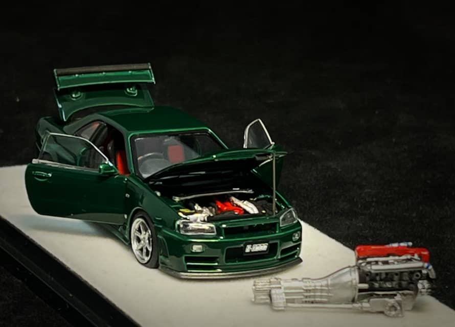PGM 1/64 Nissan Skyline GT-R R34 Nismo Z-Tune - British