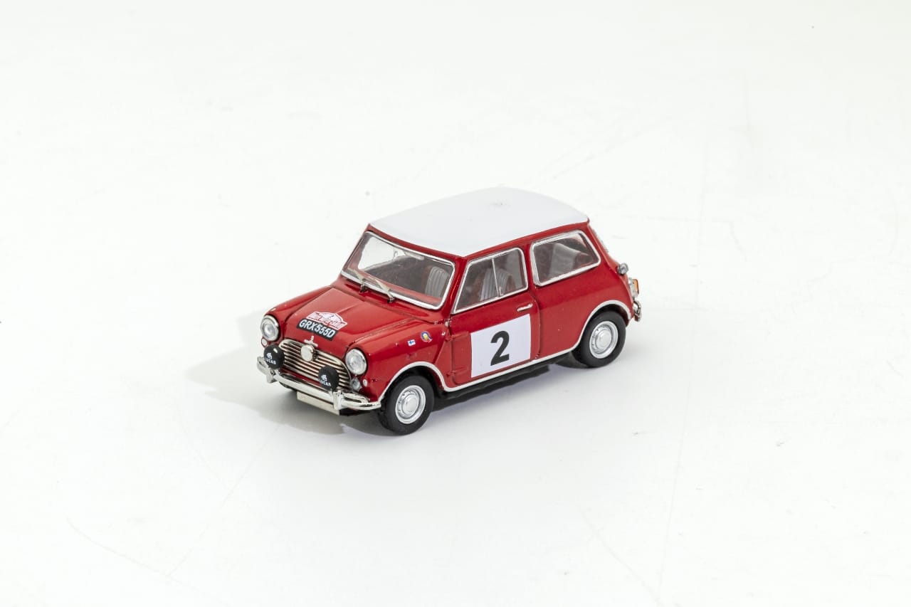 GCD 1/64 Morris Mini - Mini Mark I Mini Cooper S - Rallye Automobile Monte-Carlo Version