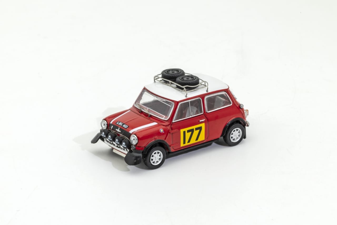 GCD 1/64 Morris Mini - Mini Mark I Mini Cooper S - Rallye Automobile Monte-Carlo Version