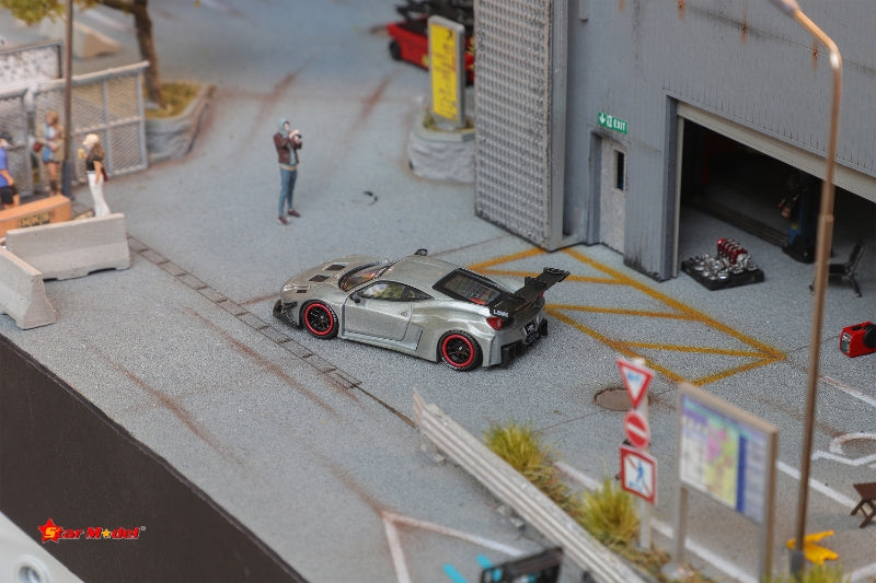 Star Model 1/64 LB-Silhouette Works 458 GT Wide Body - 2024 Foshan AIT Event Raw Special