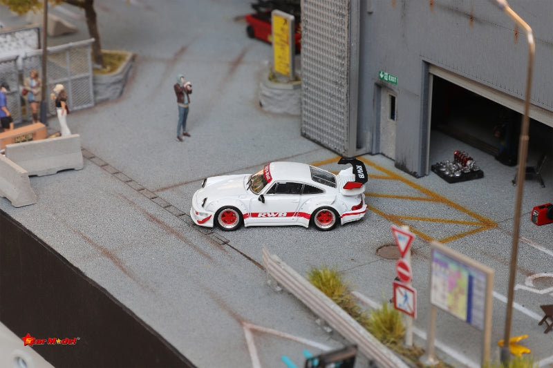 Star Model 1/64 RWB 964 GT Wing Rauh-Welt Modified - 2024 Foshan AIT Event Exclusive