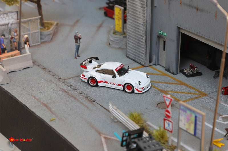 Star Model 1/64 RWB 964 GT Wing Rauh-Welt Modified - 2024 Foshan AIT Event Exclusive
