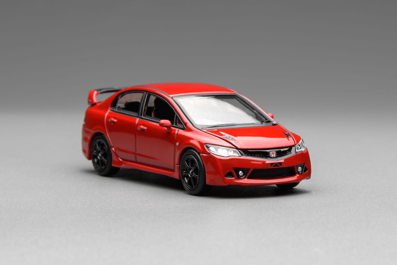 Motorhelix 1/64 Honda Civic Type-R FD2 Mugen RR - Red