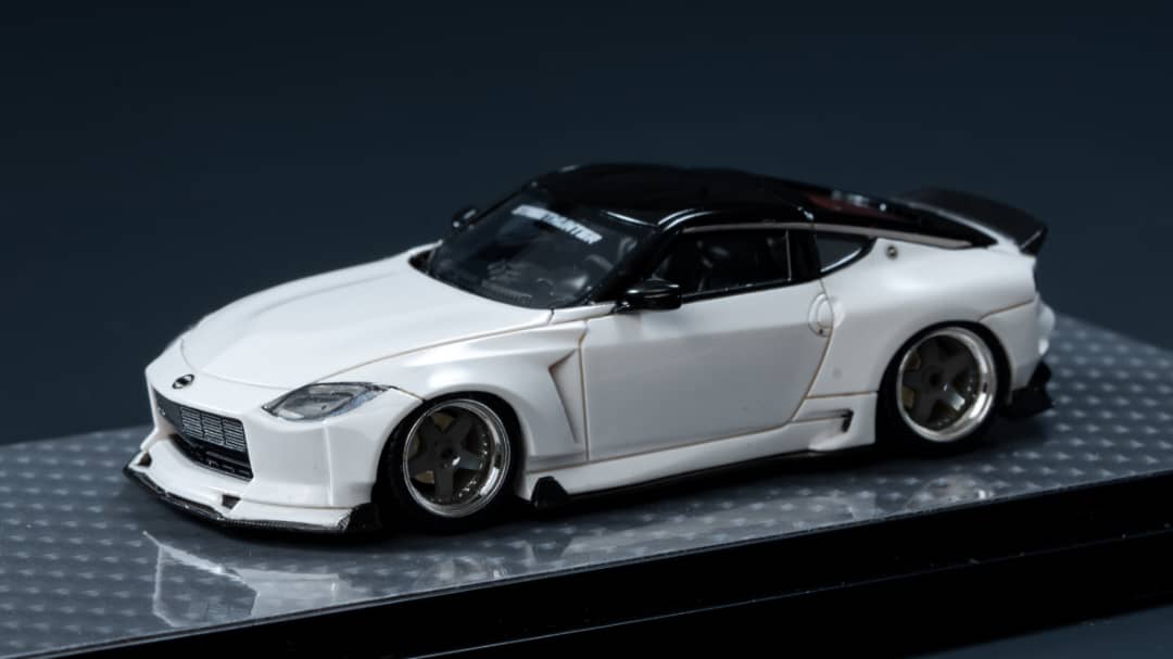 404Error 1/64 Fairlady Z 400Z Pearl White