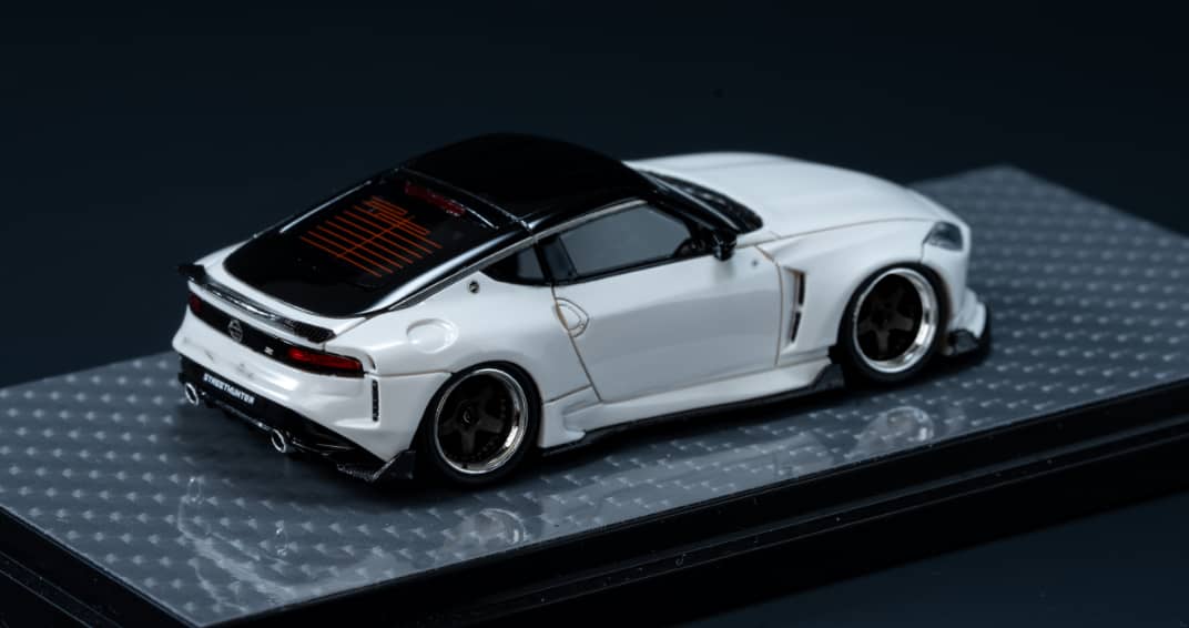 404Error 1/64 Fairlady Z 400Z Pearl White