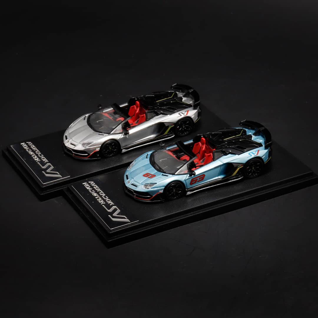 ETA: Sep 2025 ] MaxWell x Rhino Model 1/64 Aventador LP770-4 SVJ