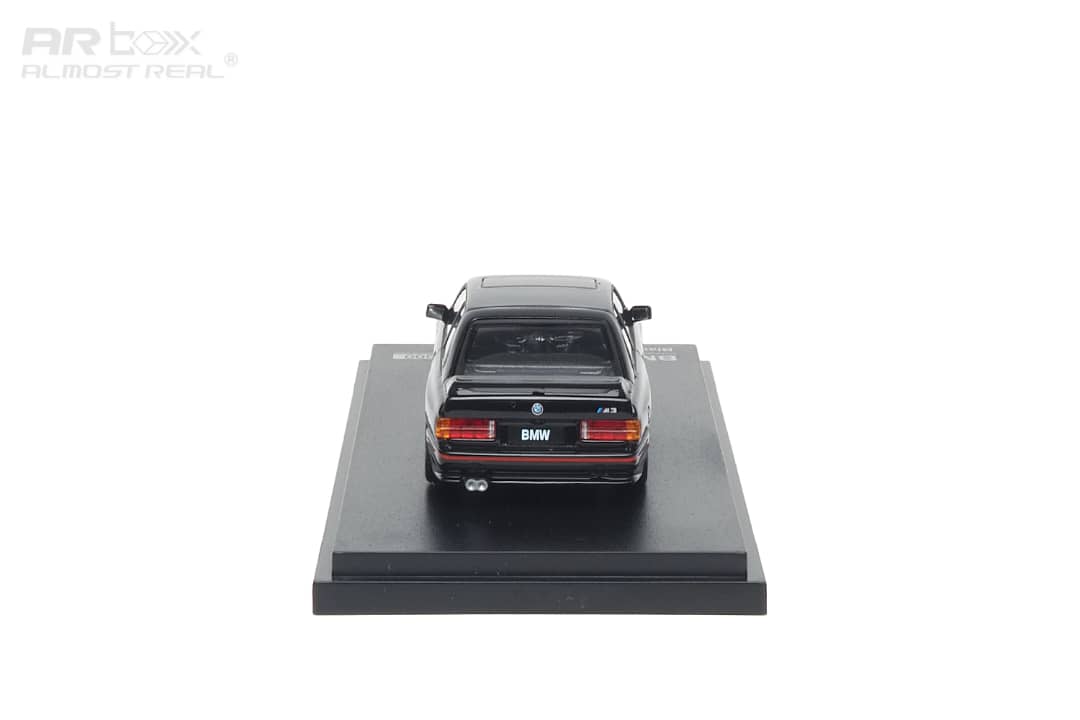 AR Box 1/64 BMW 3 Series M3 E30 Sedan Black (630101001)