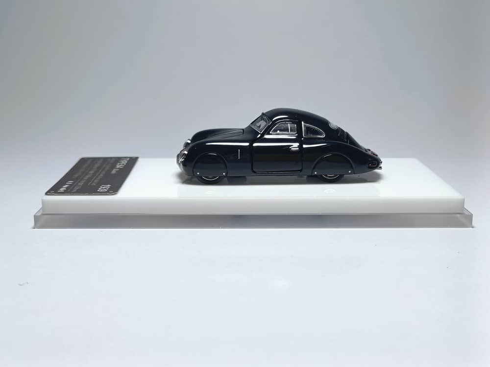 Old Time Model 1/64 Porsche Type 64 (60K10) 1939 Black