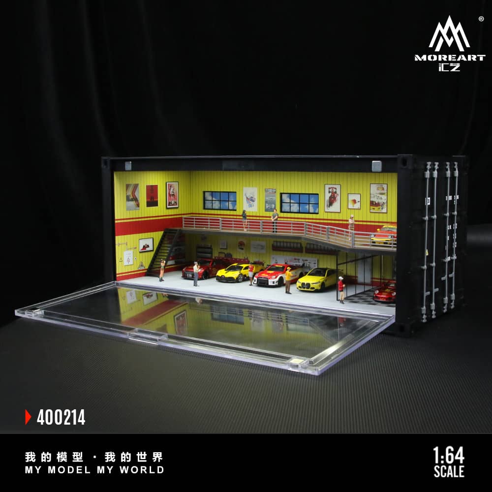 MoreArt 1/64 ABS Container - Maintenance Theme Livery
Size: 38.7 x 16 x 16.5cm