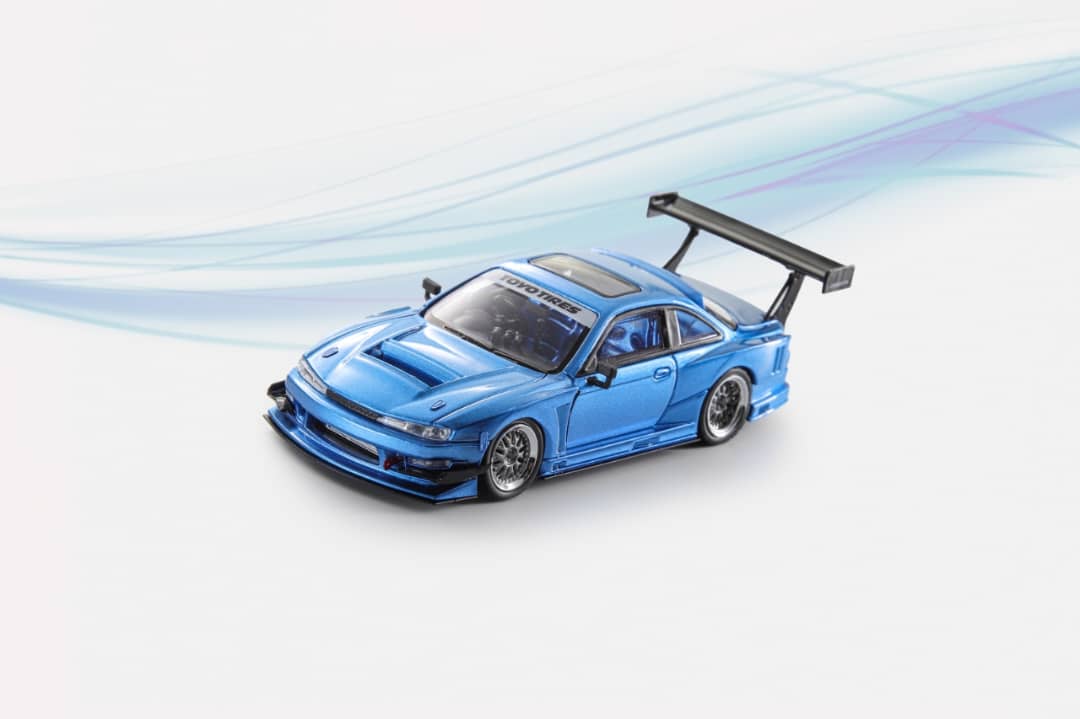 Mortal 1/64 Silvia S14 Modified "ALPA PLATON" Beijing HEC Event Car