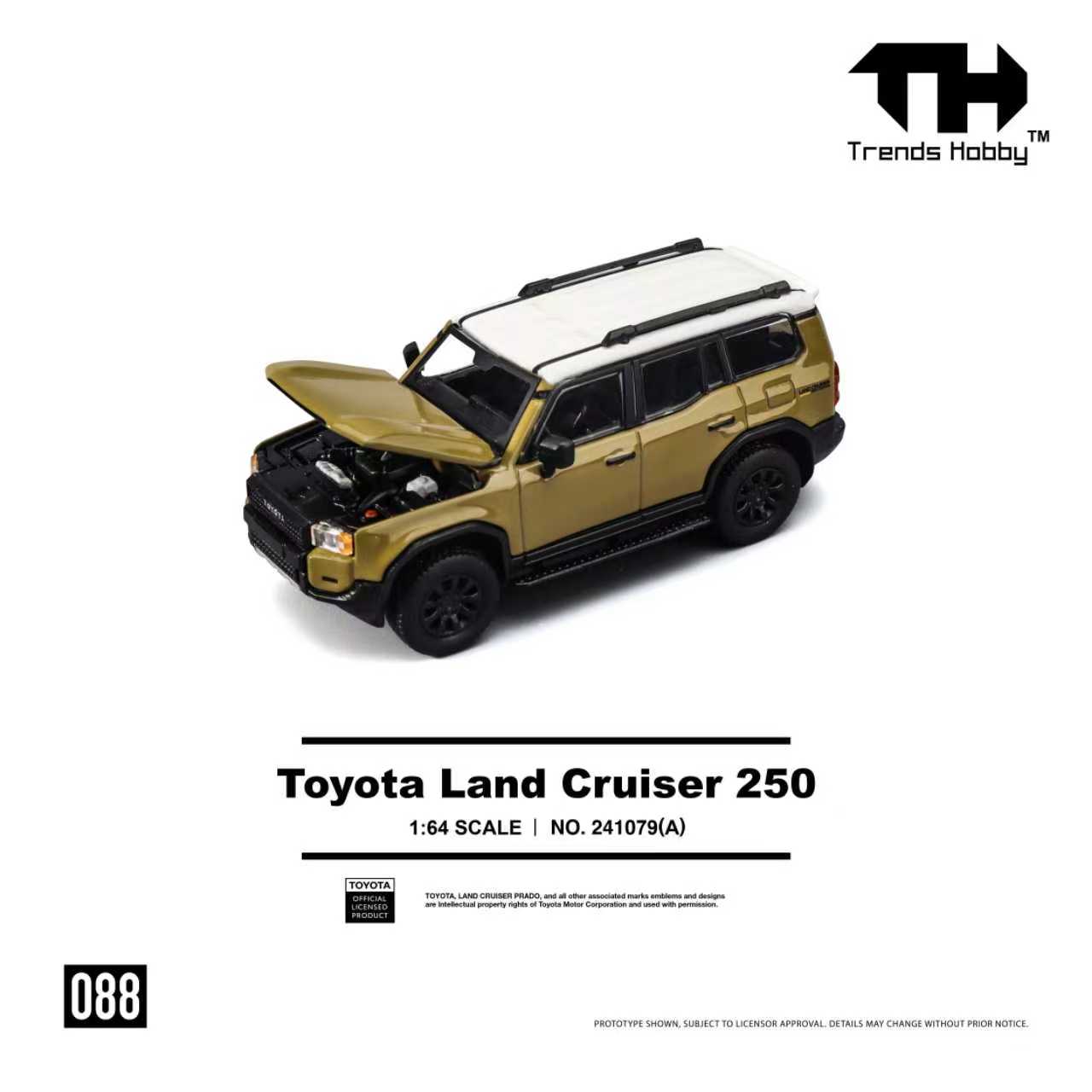 ETA: Apr 2026 ] Trend Hobby 1/64 Toyota Land Cruiser Mk5 250