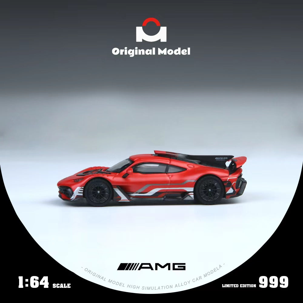 Original Model 1/64 AMG One Rock Red