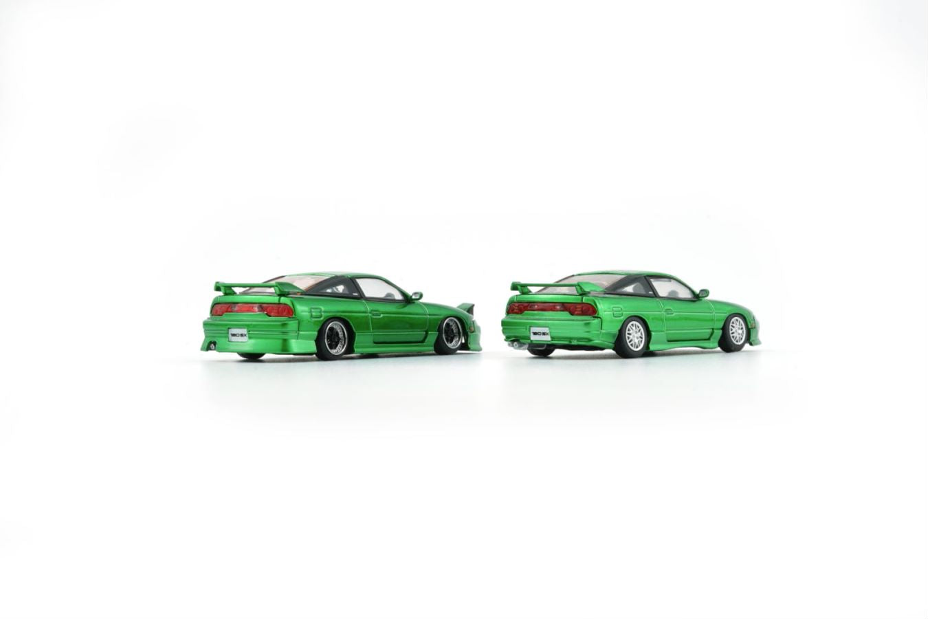 BM Creations 1/64 Nissan Silvia 180SX - Metallic Green (RHD)