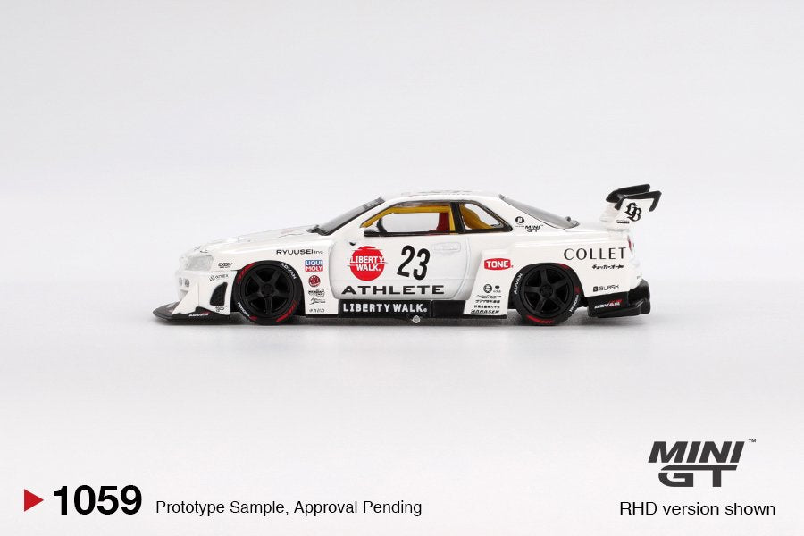 Mini GT 1/64 Nissan LB-ER34 Super Silhouette ATHLETE/COLLET