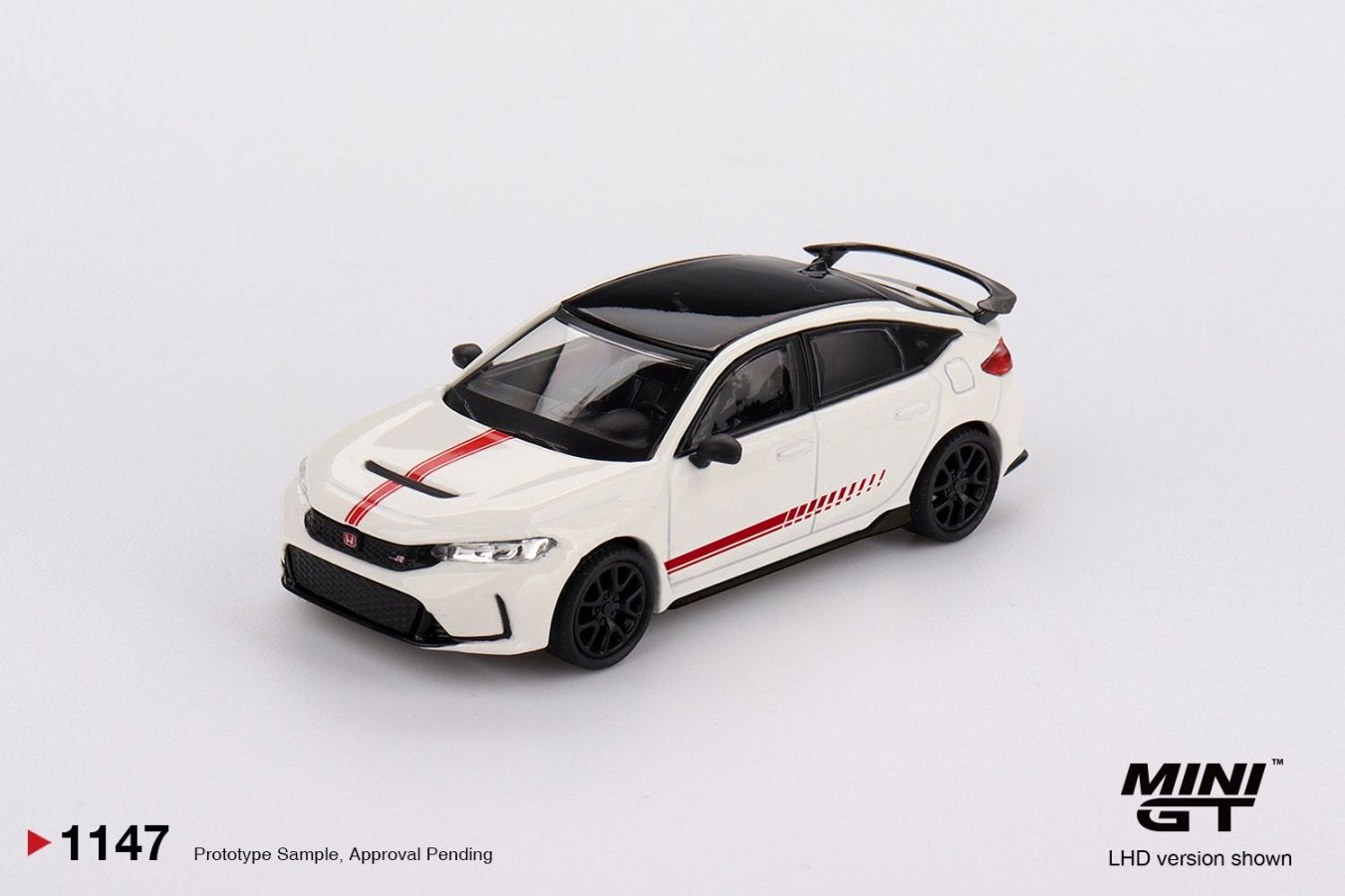 MINI GT Honda Civic Type R チェイス TSM Mini GT 1:64 Honda Civic Type R FK8 - Championship White