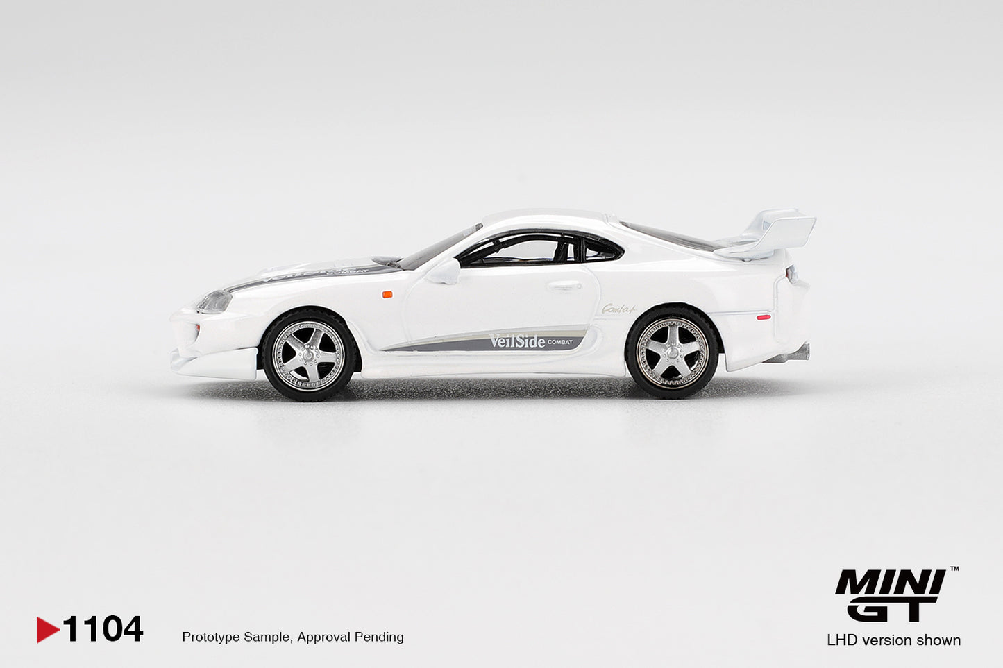 Mini GT 1/64 Toyota Supra VeilSide Combat V-I White