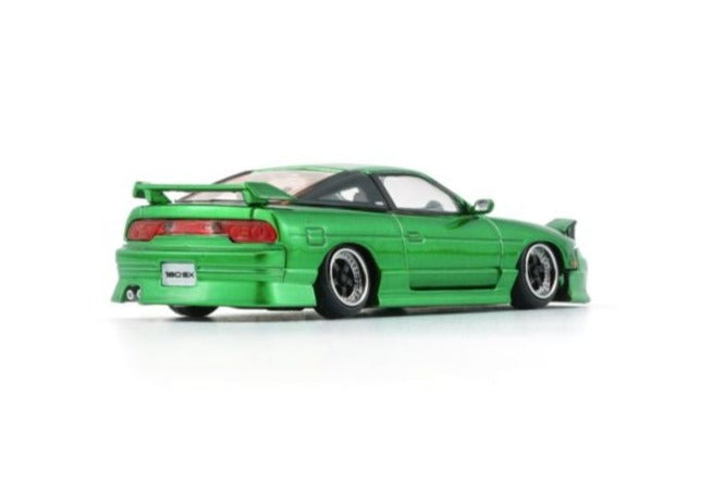 BM Creations 1/64 Nissan Silvia 180SX - Metallic Green (RHD)