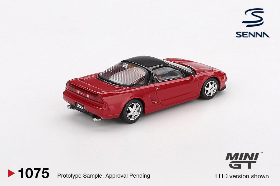 Mini GT 1/64 Honda NS-X Prototype Midship Sports 1989 Ayrton Senna w/ Figure