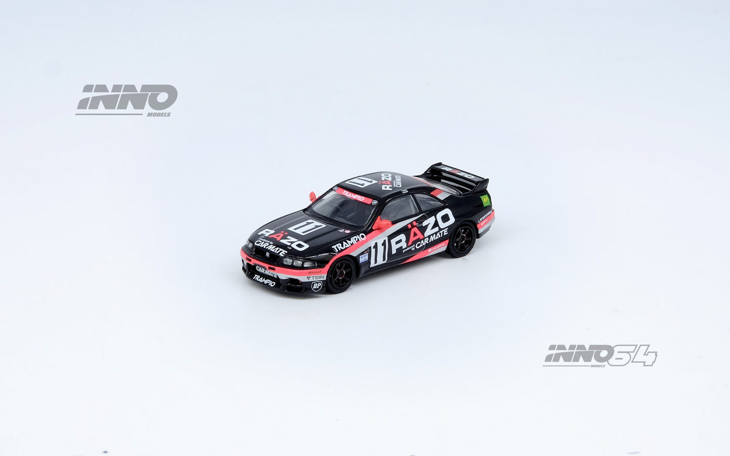 Inno64 1/64 NISSAN SKYLINE GT-R R33 #11 "RAZO TRAMPIO"
N1 Super Endurance Series - SENDAN HIGHLAND 1995 Winner