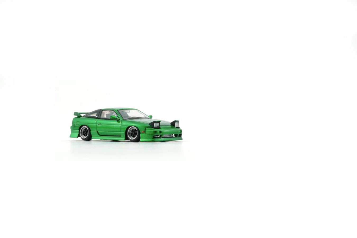 BM Creations 1/64 Nissan Silvia 180SX - Metallic Green (RHD)