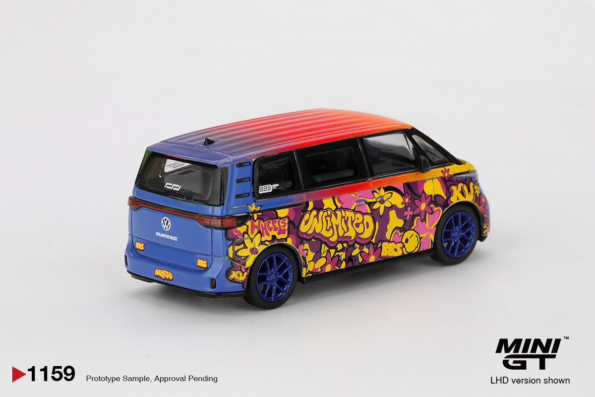 Mini GT 1/64 Volkswagen ID.Buzz KW/BBS