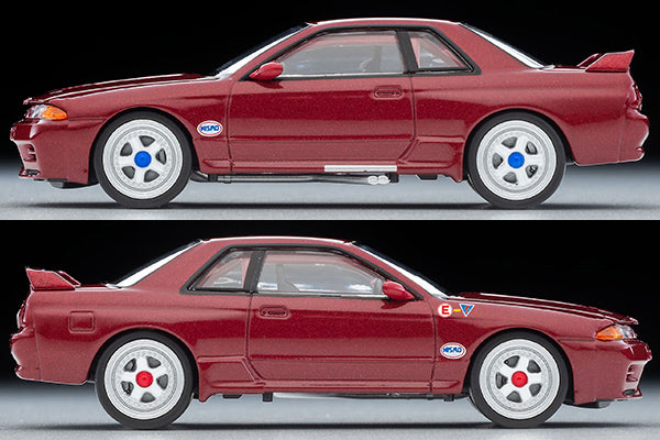 Tomica Limited Vintage 1/64 LV-N NISSAN Skyline GT-R R32 Group A Plain Color Version Red