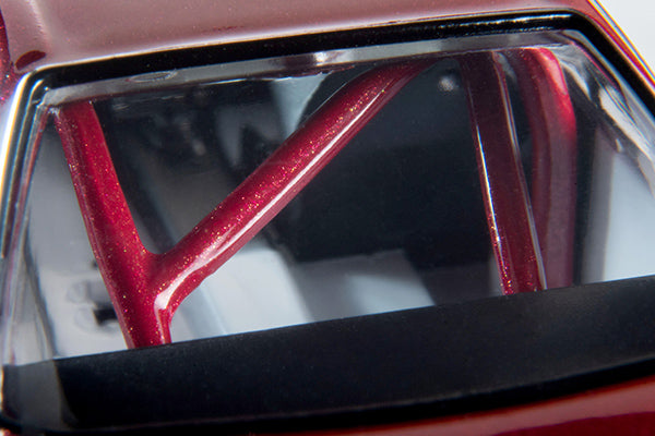 Tomica Limited Vintage 1/64 LV-N NISSAN Skyline GT-R R32 Group A Plain Color Version Red