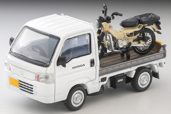 Tomica Limited Vintage 1/64 LV-N330a Honda ACTY TRUCK Bike Shop Spec. WT with CT125 Incl