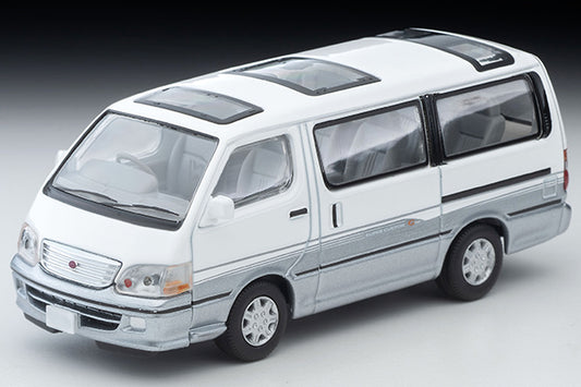 [ETA:  Jul 2024 ] Tomica Limited Vintage 1/64 LV-N216d HIACE Super Custom G White and Silver 2001