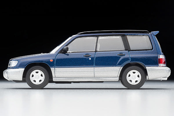 Tomica Limited Vintage 1/64 LV-N328a SUBARU Forester C/20 Navy Blue/Gray 1997