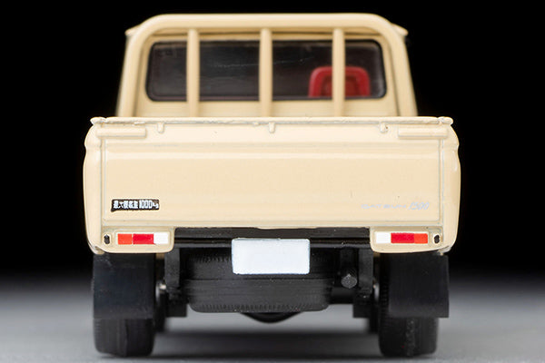 Tomica Limited Vintage 1/64 LV-195d DATSUN 1300 TRUCK Light Brown with Figures