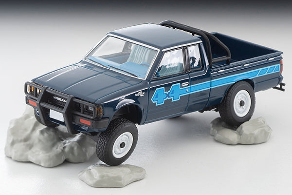 Tomica Limited Vintage 1/64 LV-N321b Nissan Truck 4X4 King Cab North American Spec. Blue