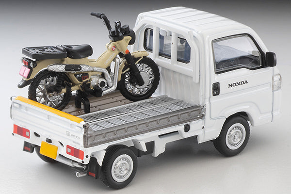 Tomica Limited Vintage 1/64 LV-N330a Honda ACTY TRUCK Bike Shop Spec. WT with CT125 Incl