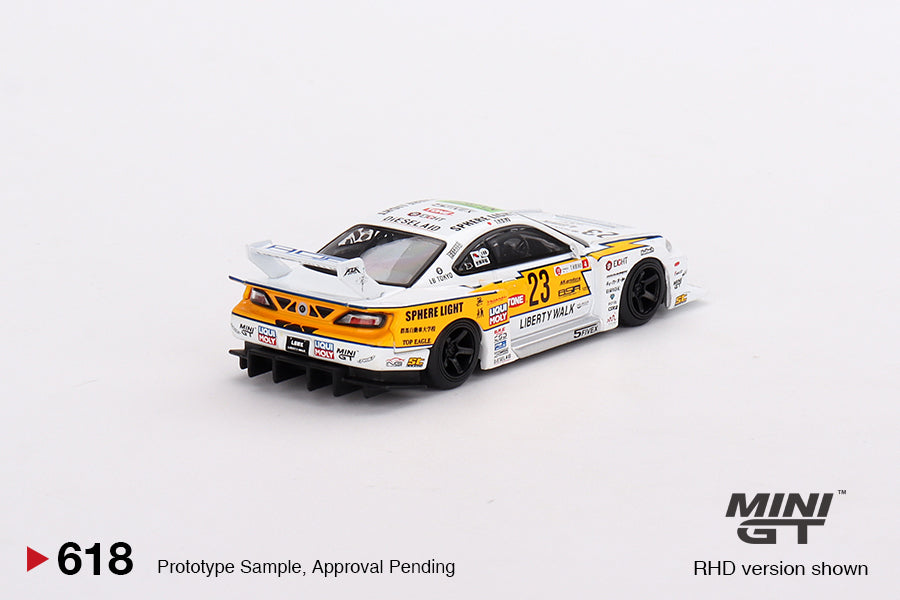 Mini GT 1/64 Nissan LB-Super Silhouette S15 SILVIA #23 2022 Goodwood Festival of Speed ***in clamshell blisters****