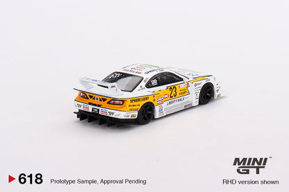 Mini GT 1/64 Nissan LB-Super Silhouette S15 SILVIA #23 2022 Goodwood Festival of Speed ***in clamshell blisters****