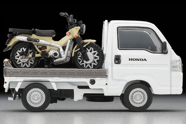 Tomica Limited Vintage 1/64 LV-N330a Honda ACTY TRUCK Bike Shop Spec. WT with CT125 Incl