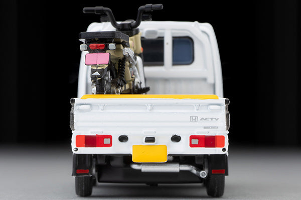 Tomica Limited Vintage 1/64 LV-N330a Honda ACTY TRUCK Bike Shop Spec. WT with CT125 Incl
