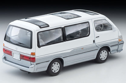 [ETA:  Jul 2024 ] Tomica Limited Vintage 1/64 LV-N216d HIACE Super Custom G White and Silver 2001