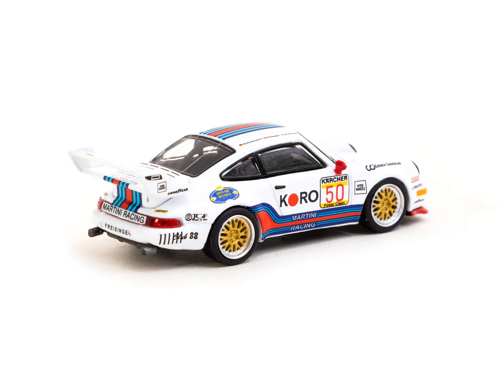 Tarmac Works 1/64 Porsche 911 Turbo S LM GT BRP GT Series 1995 #50