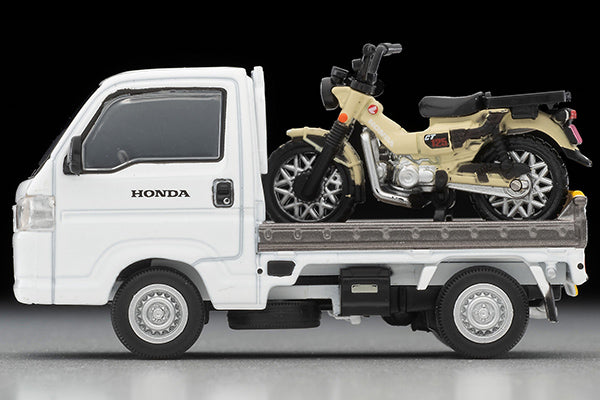 Tomica Limited Vintage 1/64 LV-N330a Honda ACTY TRUCK Bike Shop Spec. WT with CT125 Incl