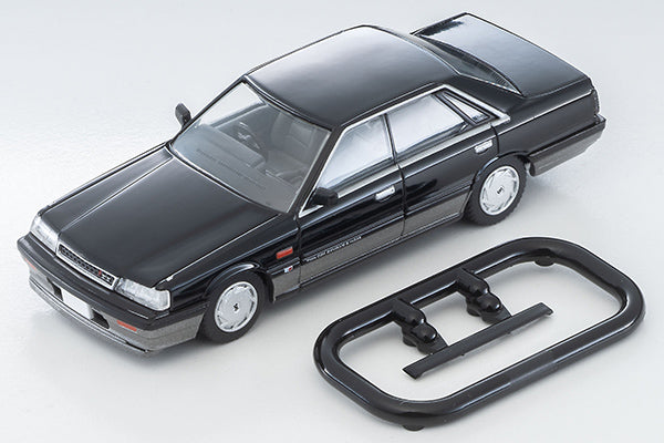 Tomica Limited Vintage 1/64 LV-N301b Skyline 4door HT GTS Twin cam 24V Black/Silver 1987