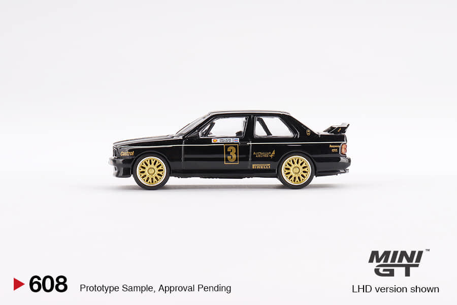 Mini GT 1/64 BMW M3 #3 JPS Team BMW 1987 ATCC Championship Winner - Australia Exclusive